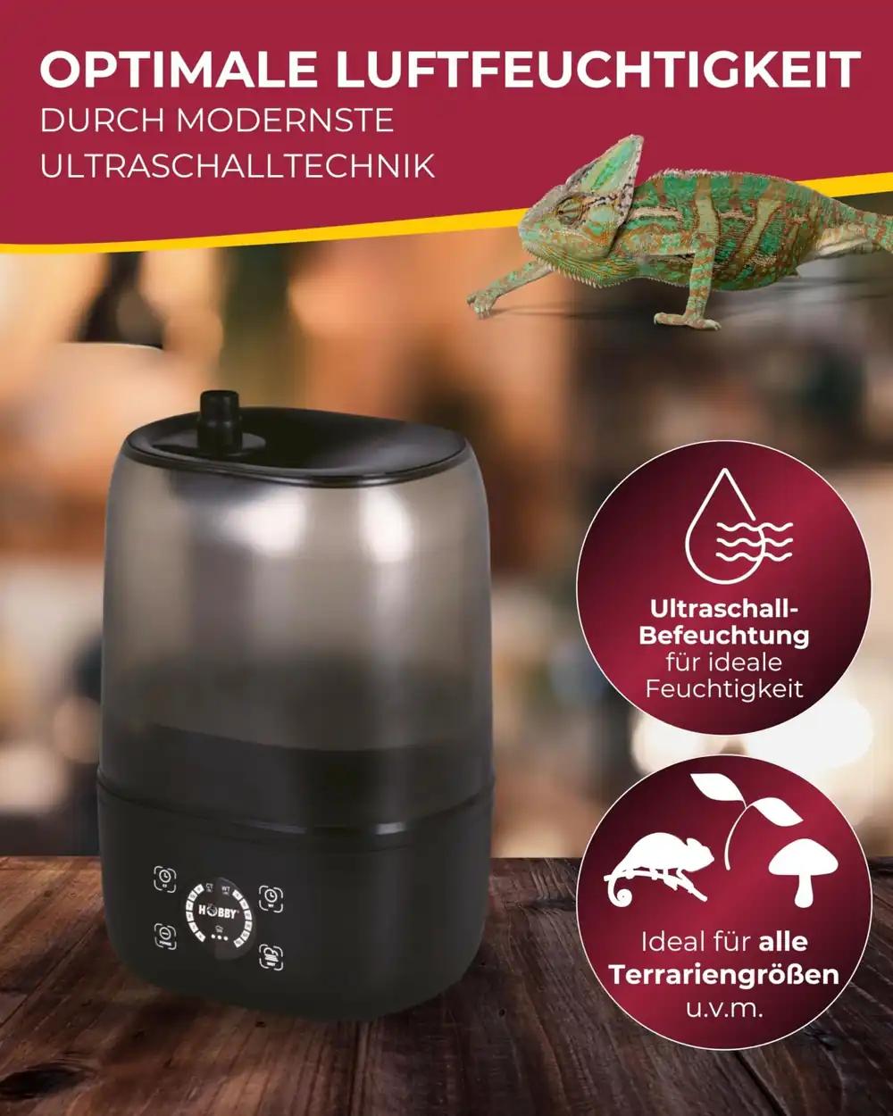 Hobby Terraristik Hygro System digitaalne udumasin terraariumile, 4 l veepaak, pilt 2