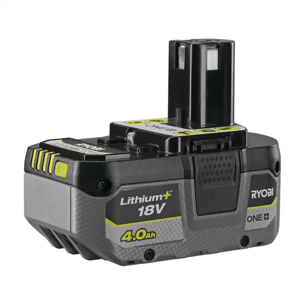 RYOBI 18 V ONE+ HP 4,0 Ah Lithium+ Aku RB1840X, IntelliCell-tehnoloogia, Põrutuskaitse