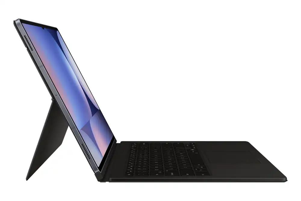 Samsung Book Cover Keyboard EF-DX925 Galaxy Tab S10 Ultra | Tab S9 Ultra jaoks QWERTZ-klaviatuuriga ja AI-nupuga, kahekordne tahvlikaas, õhuke disain, S Pen hoidik, must