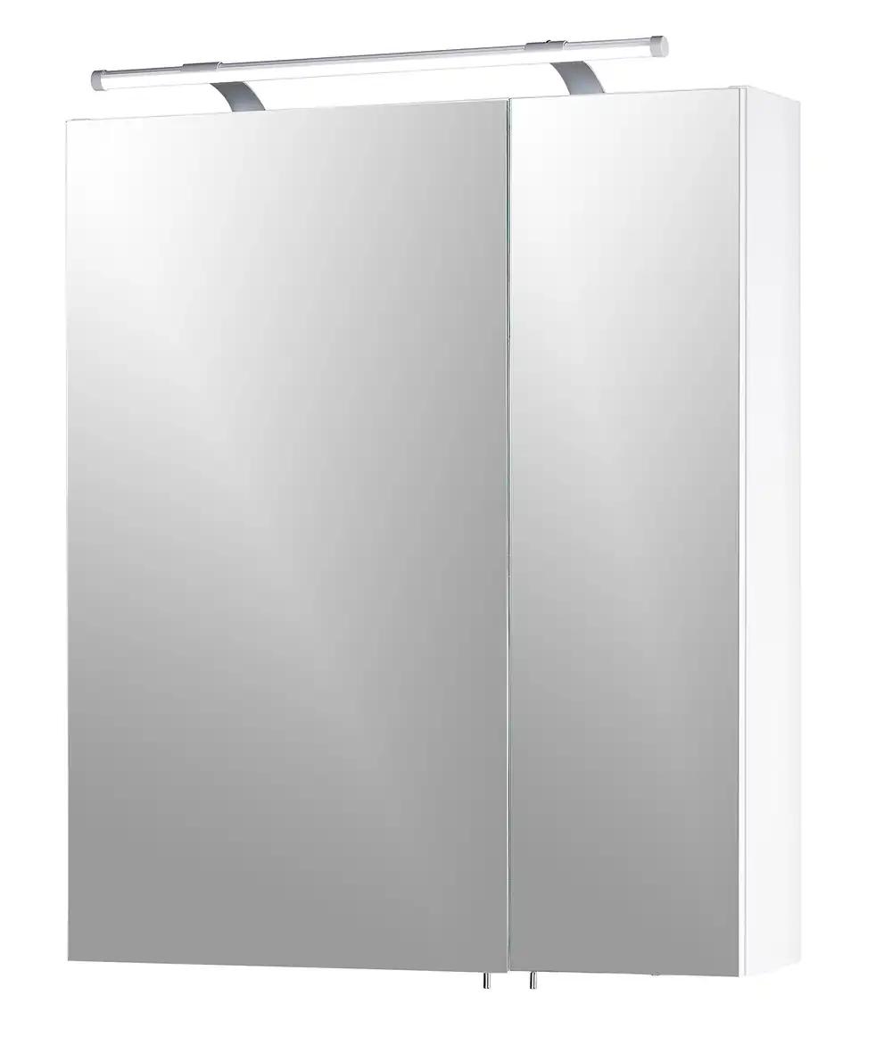 Schildmeyer peegelkapp, melamiinvaiguga kaetud puitlaastplaat, valge, 70 x 16 x 75 cm, 125523