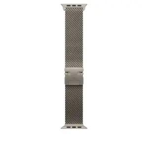 Apple Watch rihm - Milanaise käevõru - 49 mm - Natur - Medium