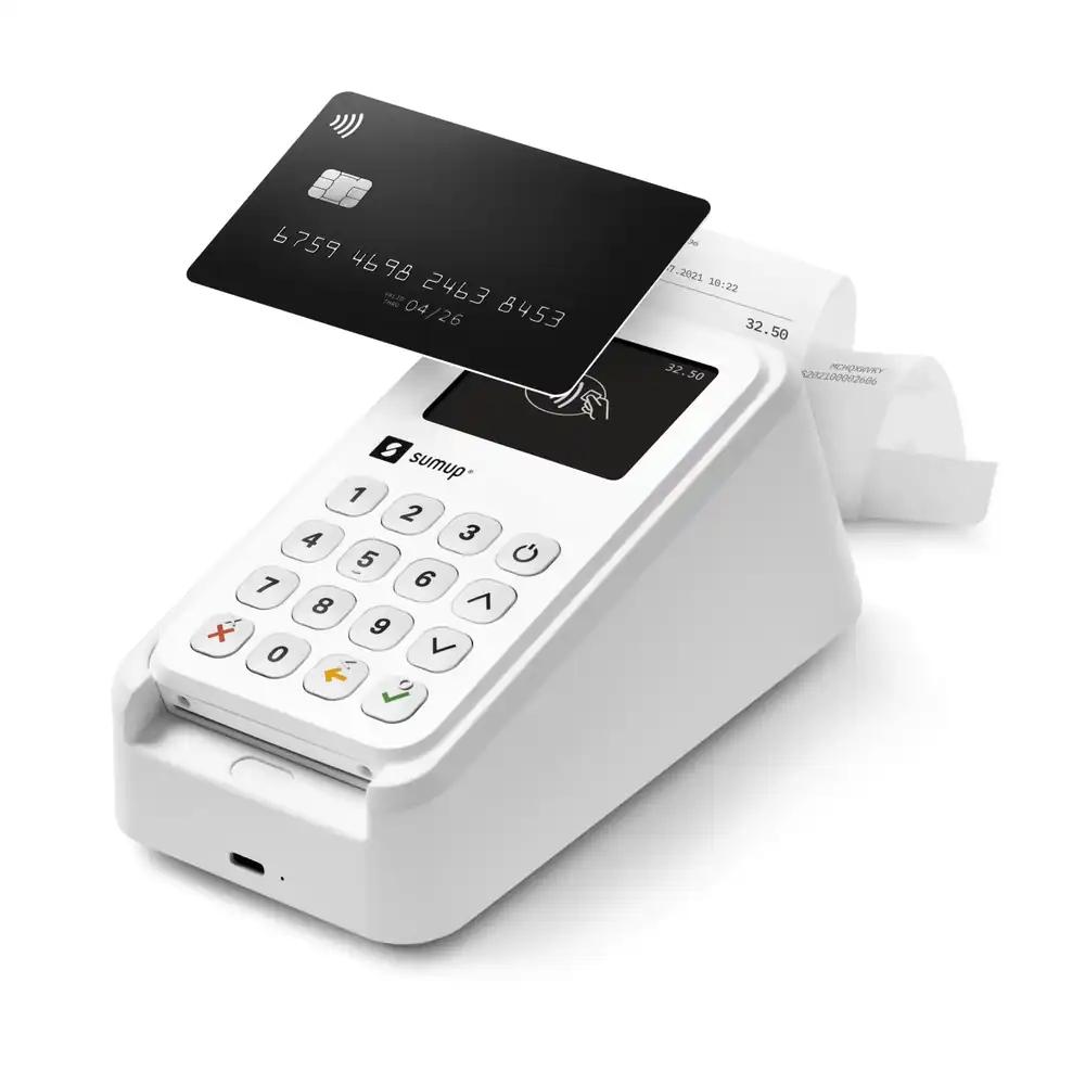 SUMUP 3G+ Printerikomplekt – 3G + WLAN Kaarditerminal 3G Kviitungiprinter koos Laadimisjaamaga, 900605801
