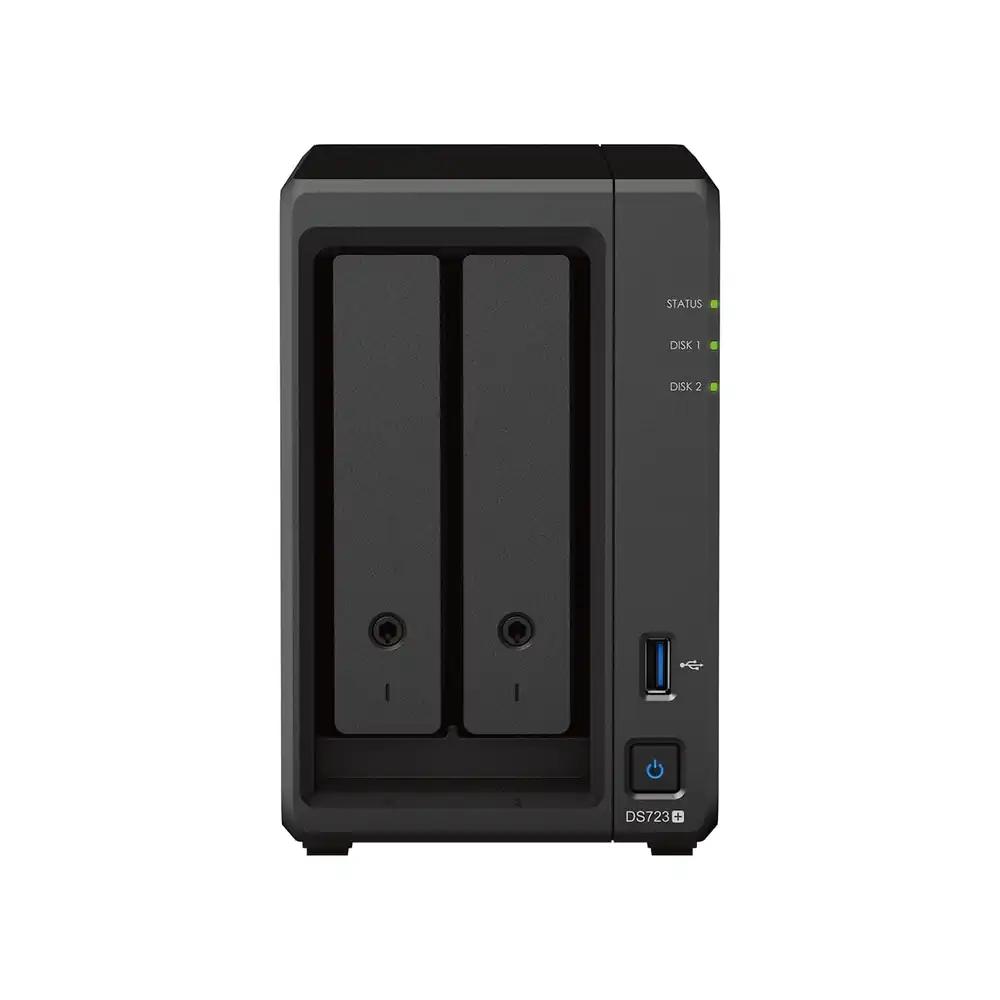 Synology DiskStation DS723+ NAS/Salvestusserver Torni Ethernet LAN Must R1600