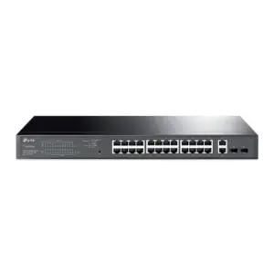 TP-Link TL-SG1428PE 28-Port Gigabit Easy Smart Switch 24 PoE+ pordiga (2 SFP pesaga
