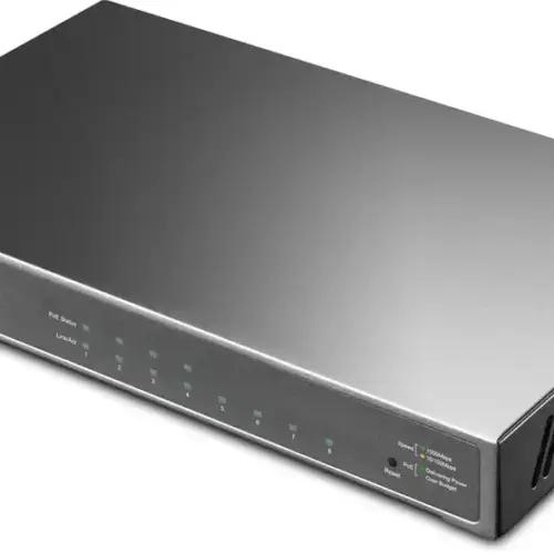 TP-Link TL-SG2008P 8-portiline nutikas hallatav võrgulüliti 4 PoE+ porti (62 W