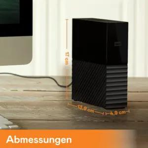 WD My Book 16 TB USB 3.0 lauaarvuti väline kõvaketas paroolikaitsega