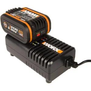 WORX WA3604 PowerShare aku ja laadimisjaam - 20V 4000mAh Li-Ion aku kõigile WORX elektri- ja aiatööriistadele
