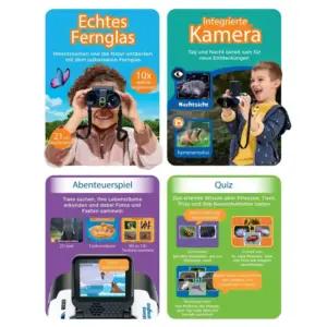 VTech Interaktiivne Video-Binokkel – Sisseehitatud kaamera