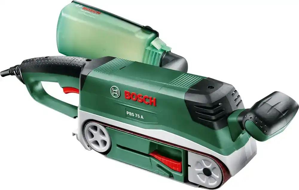 Bosch lintlihvija PBS 75 A, 1 lihvlint K 80 (710 W, lihvimispind 76 x 165 mm, lindi mõõtmed 75 x 533 mm)