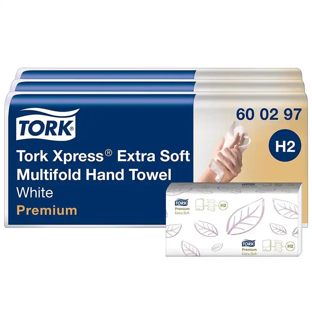 Tork Xpress Multifold-paberist käterätikud valged H2, eriti pehmed, 21 × 100 tükki, 600297