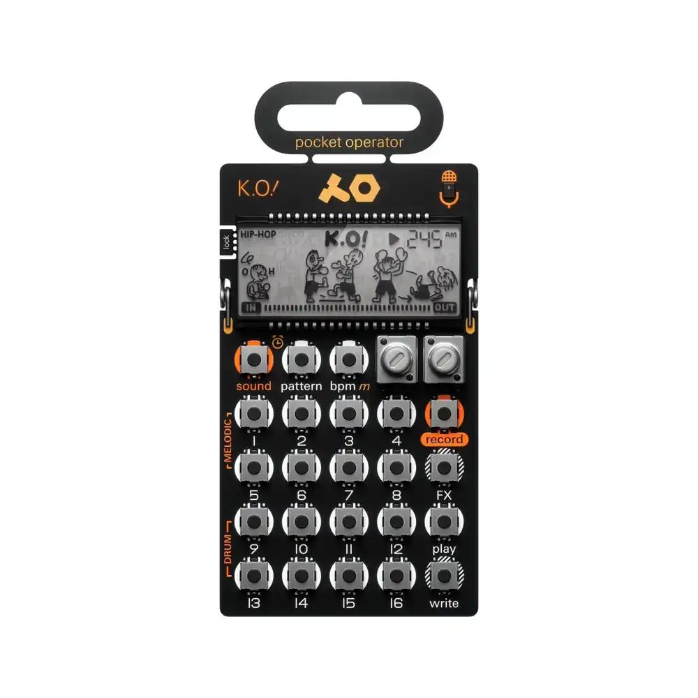 Teenage Engineering PO-33 KO Pocket Operator – Mini sampler 40-sekundilise salvestusmälu ja sisseehitatud mikrofoniga