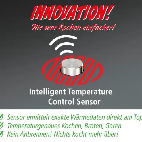 ROMMELSBACHER ühe põletiga induktsioonpliit CTS 2000/IN – uuenduslik temperatuuriandur