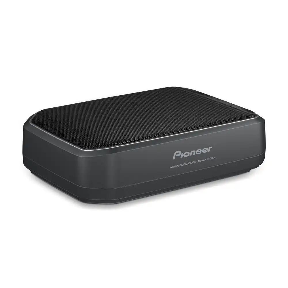 Pioneer TS-WX140DA aktiivsubwoofer, võimas korpussubwoofer 170 W maksimaalse võimsusega, 20 x 13 cm subwoofer MDF korpuses, IMPP membraan, must, kaabliga kaugjuhtimispult (5m juhtmega)