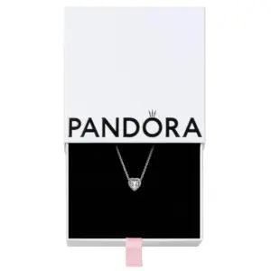 PANDORA kaelakee "Süda" 398425C01, 925 sterlinghõbe, kuupsirkoon