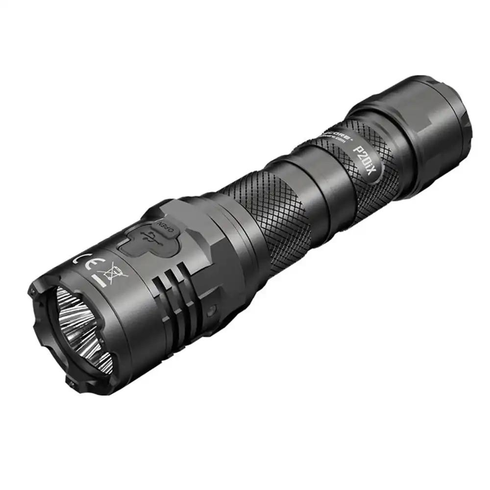 Nitecore P20iX – 4000 luumenit, integreeritud laadimisfunktsioon, sisaldab Li-Ion akut
