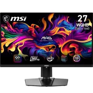 MSI MAG 271QPX QD-OLED 26.5-tolline WQHD mängumonitor - 2560 x 1440 Quantum Dot OLED paneel