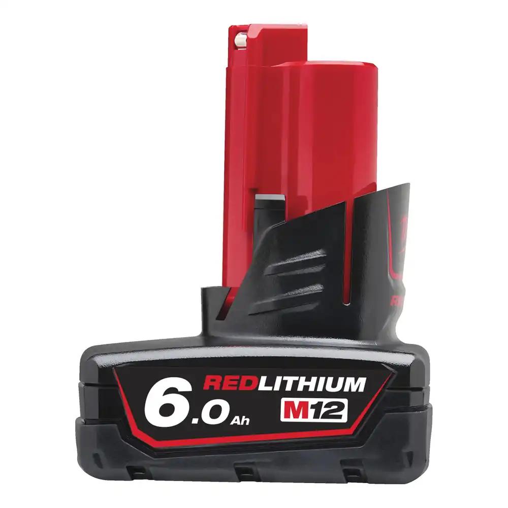 Milwaukee UUS M12B6 Aku 12V 6,0Ah Red Lithium-Ion 4932451395