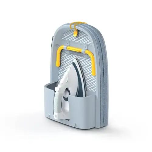 Joseph Joseph Pocket kokkupandav triikimislaud, 90 x 33 cm, hall/kollane