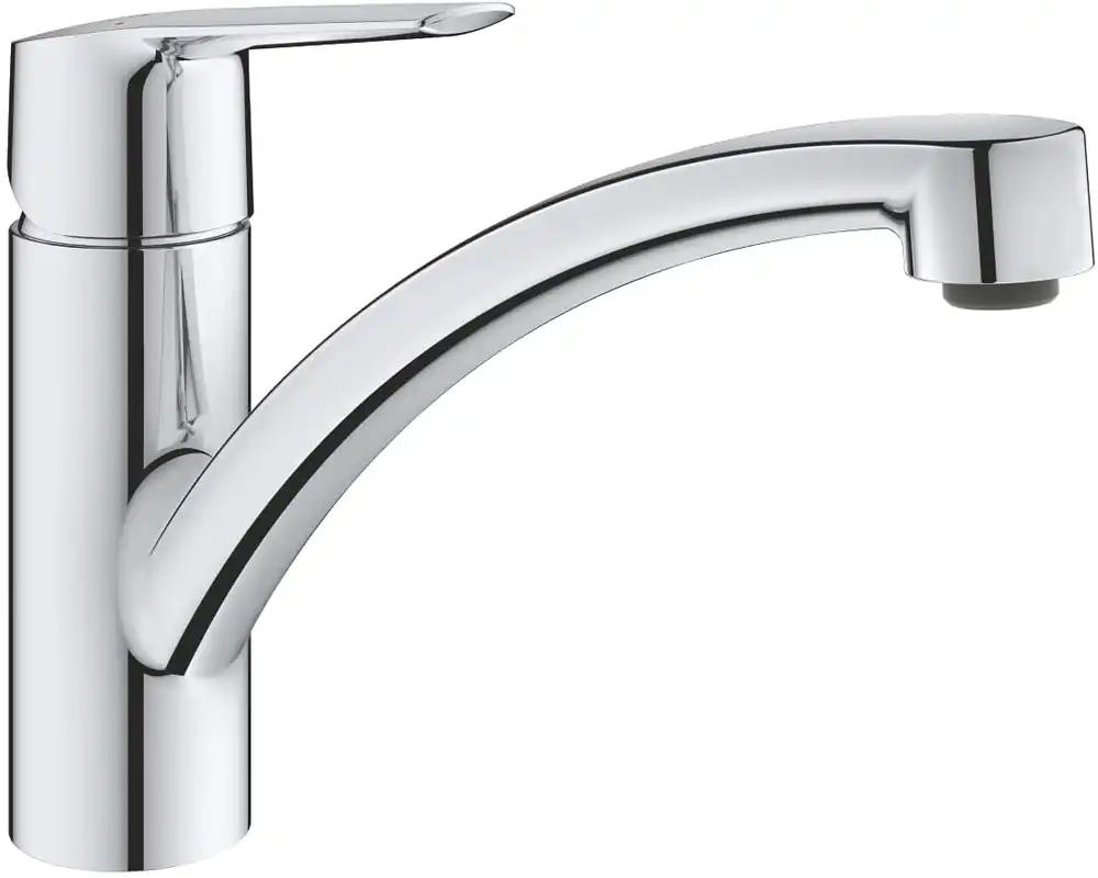 GROHE Start – Ühe käepidemega köögisegisti (DN 15, 140° pöördenurgaga, ühe auguga paigaldus), kroom, 30530002