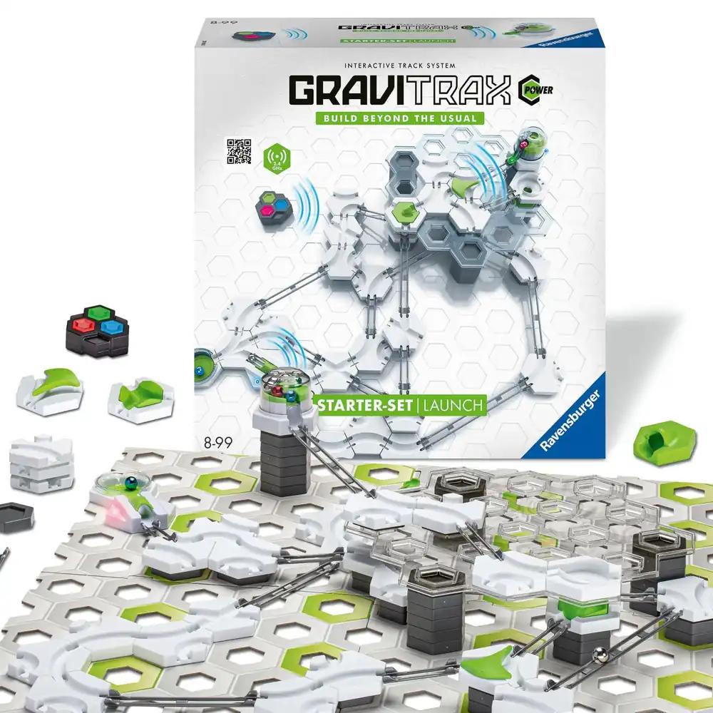Ravensburger GraviTrax Power Starter-Set Launch – Laiendatav interaktiivne kuulirenn elektrooniliste elementidega lastele alates 8. eluaastast