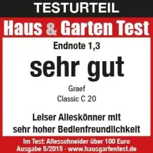 GRAEF viilutaja Classic C20