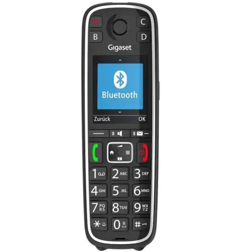 Gigaset E720HX - DECT-mobiiltelefon laadimisaluseta - Juhtmevaba seenioritele mõeldud telefon ruuterite ja DECT-baasi jaoks – Bluetooth ja kõnetuvastusega valikunupud