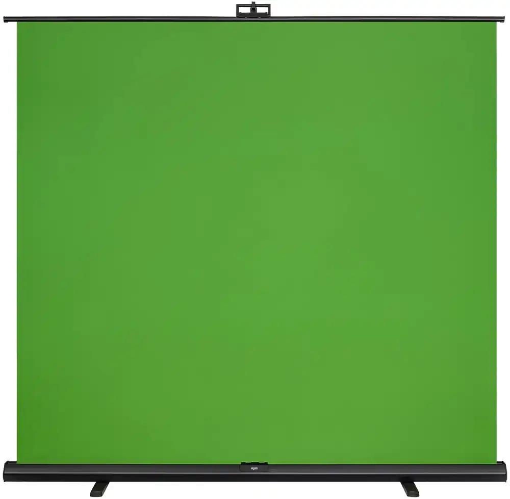 Elgato Green Screen XL – Ekstralai 2×1,82m Chroma-Key taust, kortsuvaba materjal tausta eemaldamiseks voogedastuseks, videokõnedeks Instagramis, YouTube’is, TikTokis, Zoomis, Teamsis, OBS-is