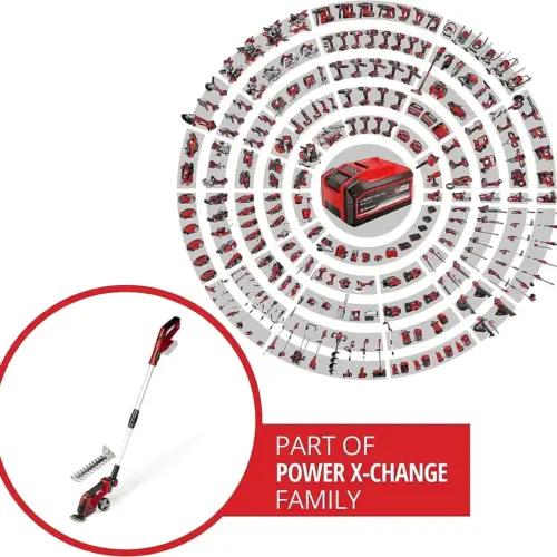 Einhell akuga muru- ja põõsaskäärid GE-CG 18/100 Li T-Solo Power X-Change (Li-Ion