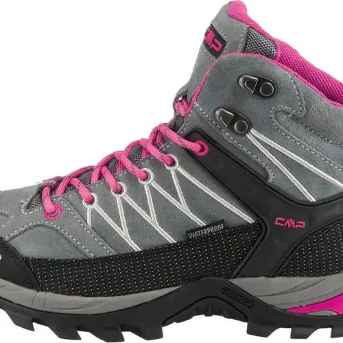 CMP Rigel Mid Wmn naiste veekindlad matkajalatsid, hall/fuksia, 39 EU, pilt 2