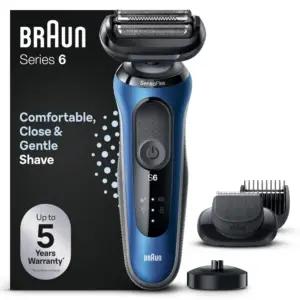 Braun Series 6 elektriline pardel, SensoFlex, EasyClick trimmeriotsik, märg- ja kuivraseerimine