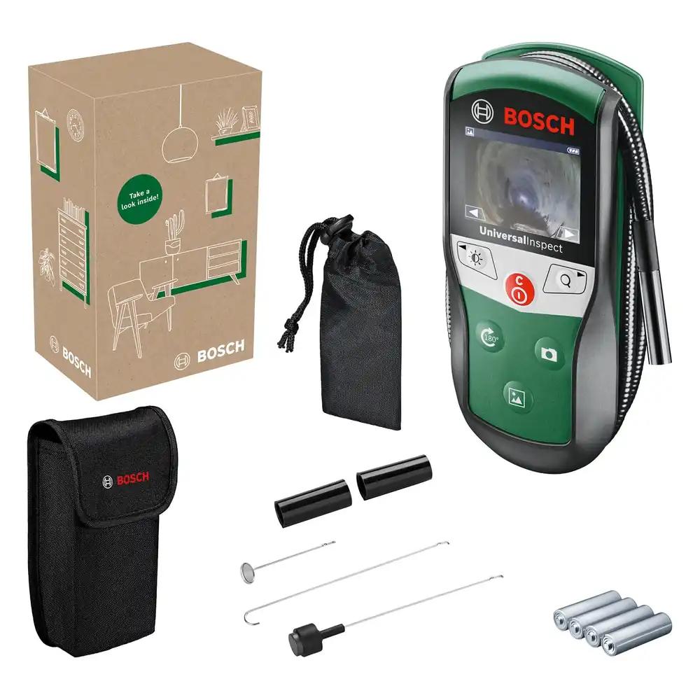 Bosch Inspektsioonikaamera UniversalInspect (Ø8mm endoskoopkaamera kvaliteetsete värviliste pildistustega, paindliku 0,95m kaabli ja sisseehitatud mäluga, e-kaubanduse karbis)