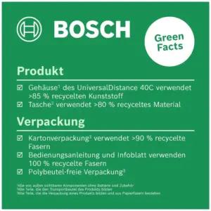 Bosch laserkaugusmõõtja UniversalDistance 40C (täpne mõõtmine kuni 40 m