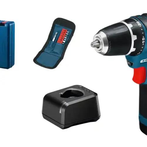 Bosch Professional 12V süsteemi akuga trell-kruvikeeraja GSR 12V-15 (sh 2x 2
