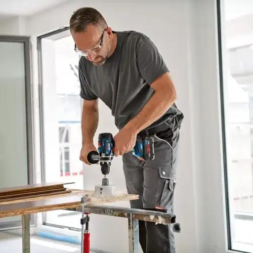 Bosch Professional 18V System BITURBO akuga löök-trell GSB 18V-150 C (maks. pöördemoment 150 Nm