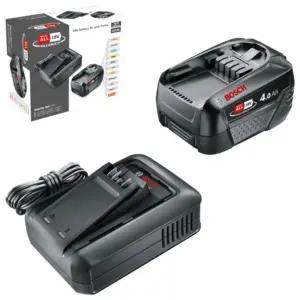 Bosch 18V Aku ja Kiirlaadija Starter Komplekt (1x 4