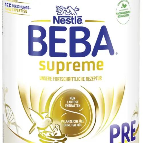 BEBA SUPREME PRE imikutoit alates sünnist, ainult laktoos, ilma palmiõlita, 6 x 800 g, pilt 2