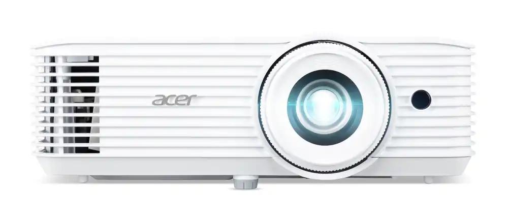 Acer H6546Ki DLP-projektor (1080p Full HD, 5 200 ANSI luumenit, 10 000:1 kontrastsuhe, 3D, Keystone, 1x 3 W kõlar, 2x HDMI 1.4a, helisisend) valge, kodukino
