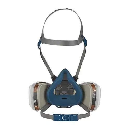 3M Hingavuskaitsemask 6502 QLPRO – Pooleline mask vahetatavate filtritega orgaaniliste gaaside