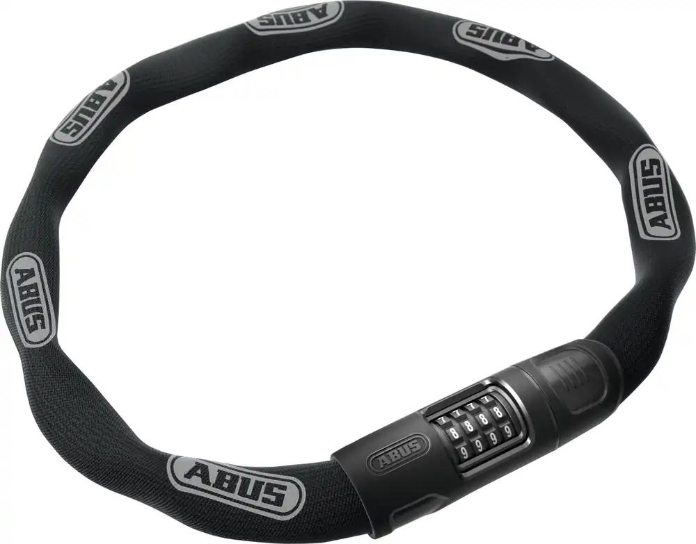 ABUS Kettlukk 8808C – vastupidav numbrilukk karastatud terasest – hästi loetavad numbrid kattega – ABUS turvatase 9 – 110 cm – must