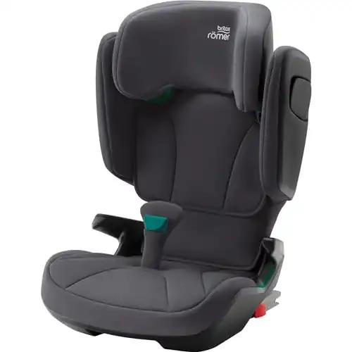 BRITAX RÖMER laste turvatool KIDFIX 2 Z-LINE, 100-150 cm (i-Size), ISOFIX-iga ja ilma, 3,5-12 aastat, Midnight Grey