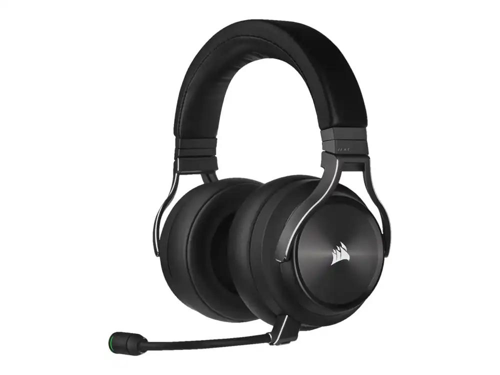 CORSAIR VIRTUOSO RGB WIRELESS XT Mänguri Kõrvaklapid Bluetoothiga – Dolby Atmos – Kõrgkvaliteetne Mikrofon – iCUE Ühilduvus – PC, Mac, PS5, PS4, Nintendo Switch, Nutitelefon – Tumehall