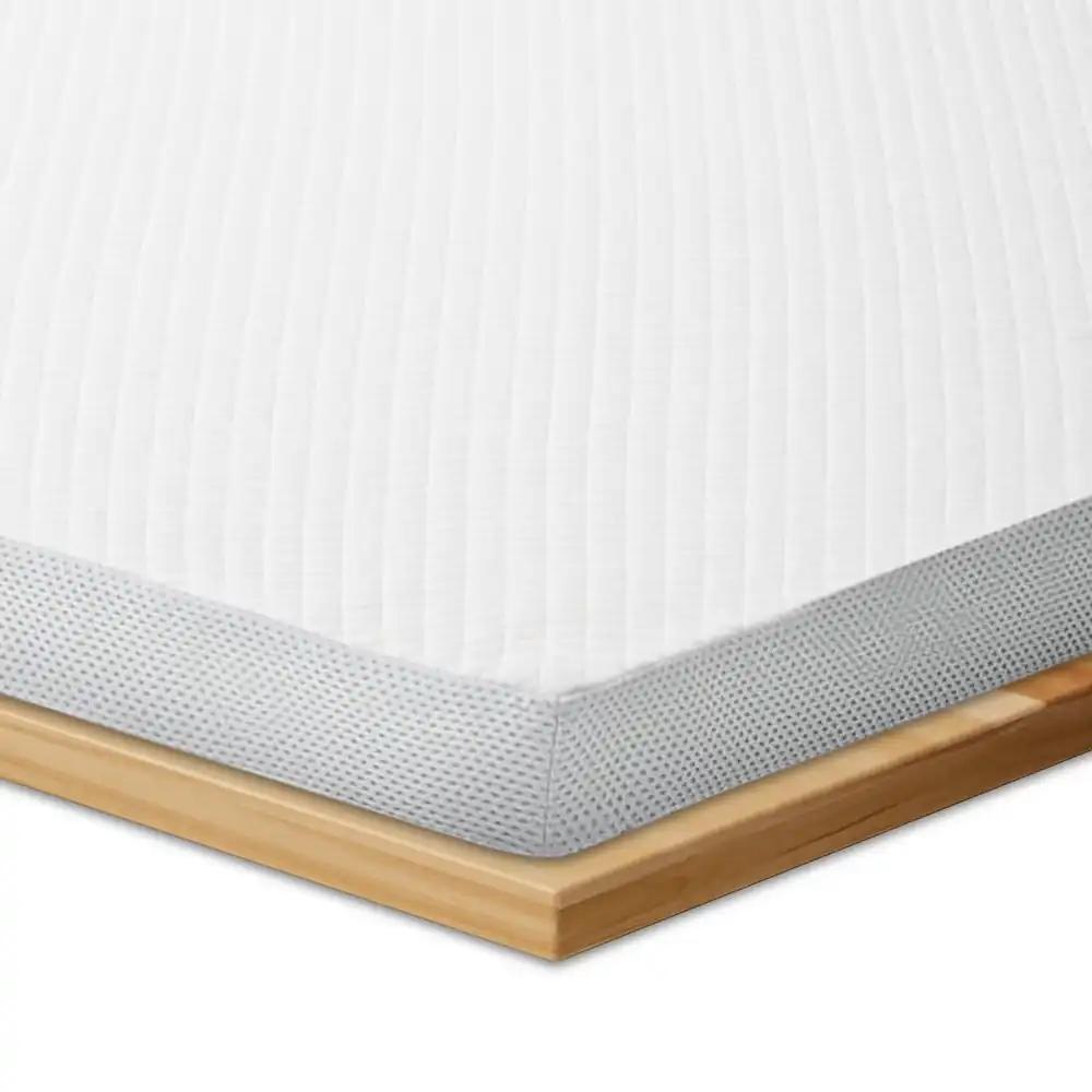 EGO HOME madratsikate 180x200cm, 5cm kõrgune mäluvahust madratsitopper, Öko-TEX sertifikaadiga, eemaldatav ja pestav kate kontinentaalvooditele ja diivanvooditele