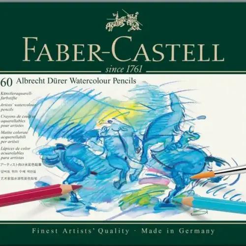 Faber-Castell Albrecht Dürer akvarellpliiatsid, 60 tk metallkarbis, 117560, pilt 2