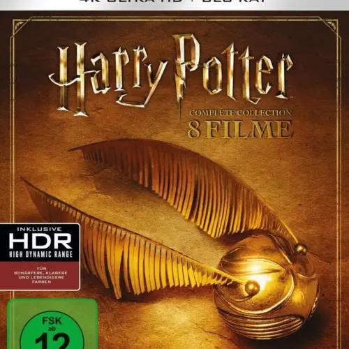Harry Potter 8 filmi kogumik, 4K Ultra HD Blu-ray