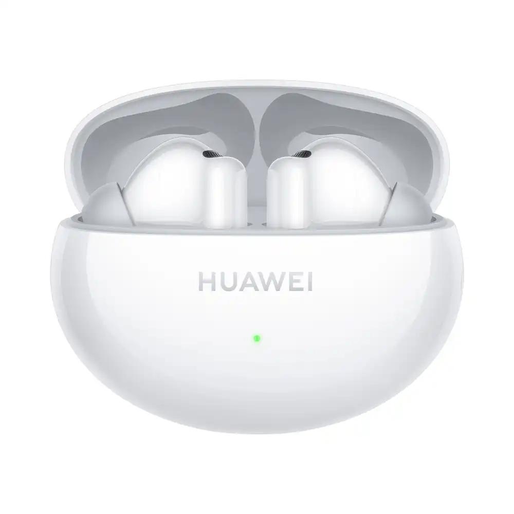 HUAWEI FreeBuds 6i, Nutikas aktiivne mürasummutus 3.0, Tugev bass, Kuni 35 tundi aku kestvust, Bluetooth 5.3, Tolmu- ja veekindlus IP54, Valge