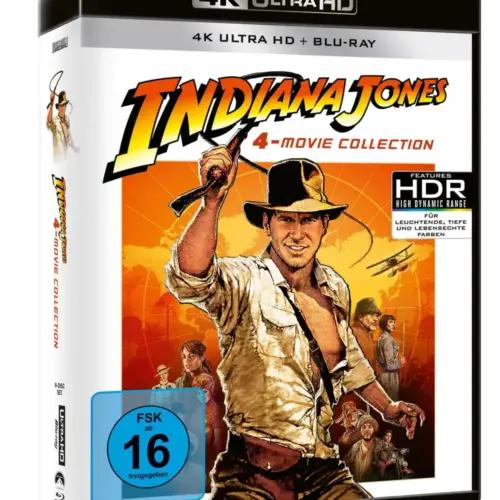 Indiana Jones 4-filmi kogumik, 4K Ultra HD + Blu-ray + boonus-Blu-ray, pilt 2
