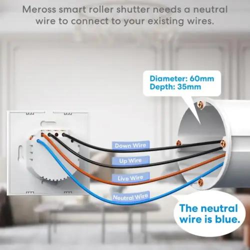 meross WLAN ruloode lüliti