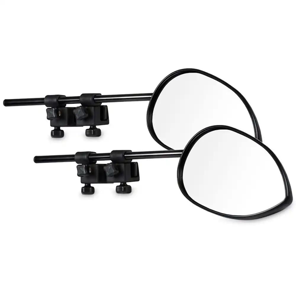 Milenco universaalpeegel, eesmine, valge, Aero 4 Mirror Convex XXL, 2-osaline komplekt