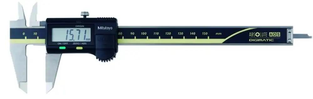MITUTOYO Digitaalne nihik ilma andmeväljundita DIN 862, tasapinnaline sügavusmõõt 0-150 mm, 1 tükk, 500-181-30