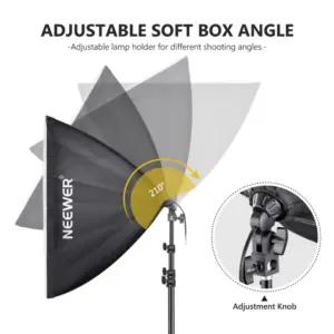 NEEWER 700W ekvivalentne softbox-valgustuskomplekt